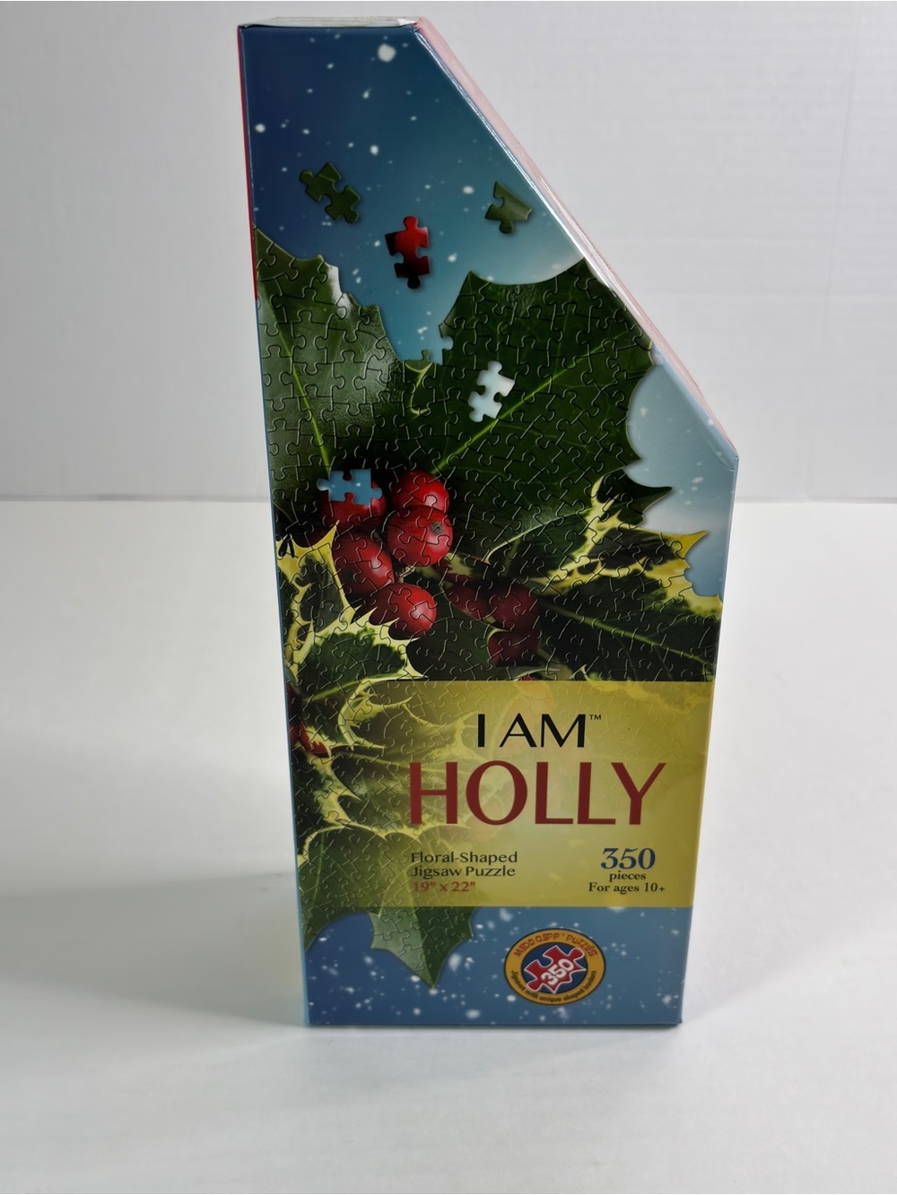 MADD Capp I Am Holly 350 piece floral shaped jigsaw puzzle - Picture 2 of 6